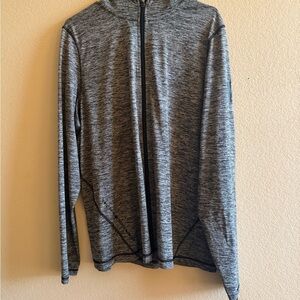 Under Armor Gray Full-Zip Hoodie